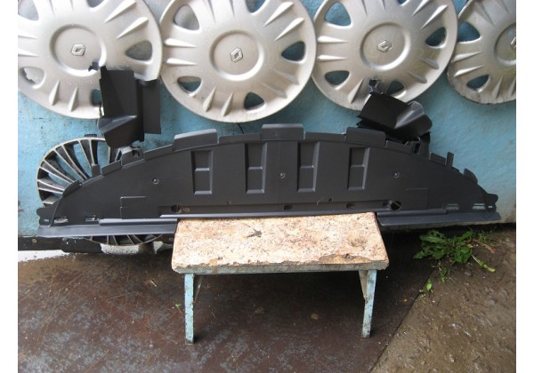 Захист бампера переднього Renault Megane II, 06-08, 8200412907